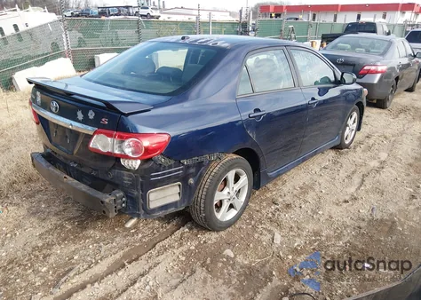 2012 Toyota Corolla S из США, поврежденный, VIN 2T1BU4EE4CC917350